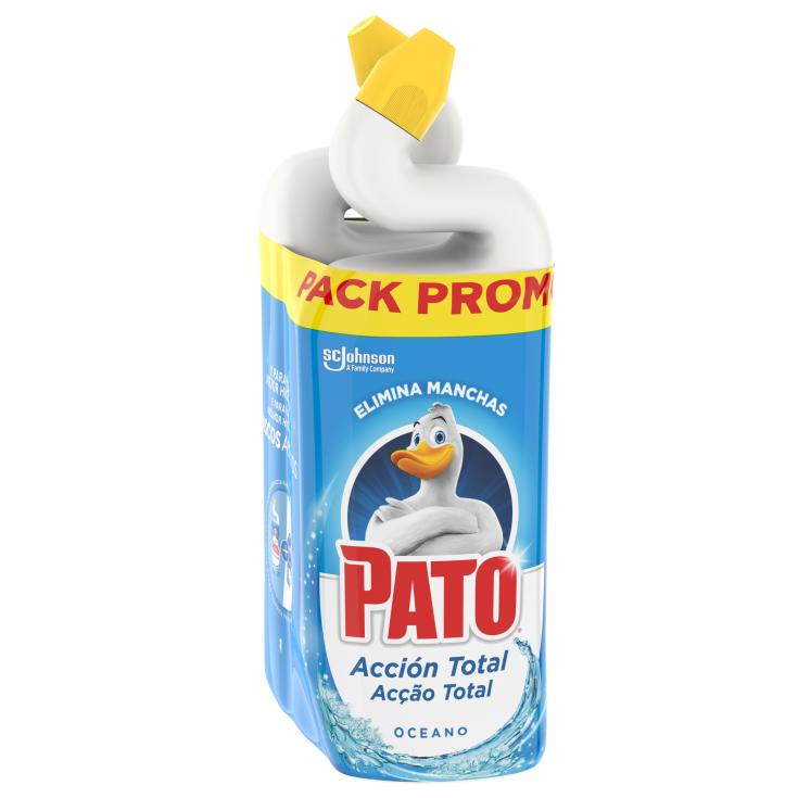 Gel WC acción total oceano - Pato - pack 2ud 750 ml