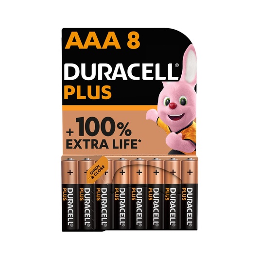 DURACELL PLUS AAA X8.1P