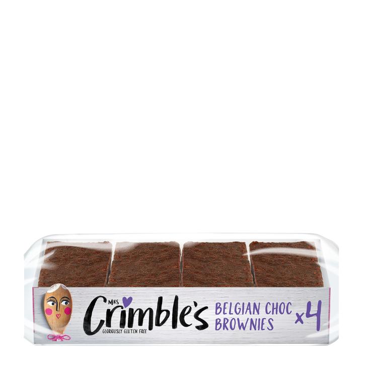Brownies de chocolate Belga sin glúten