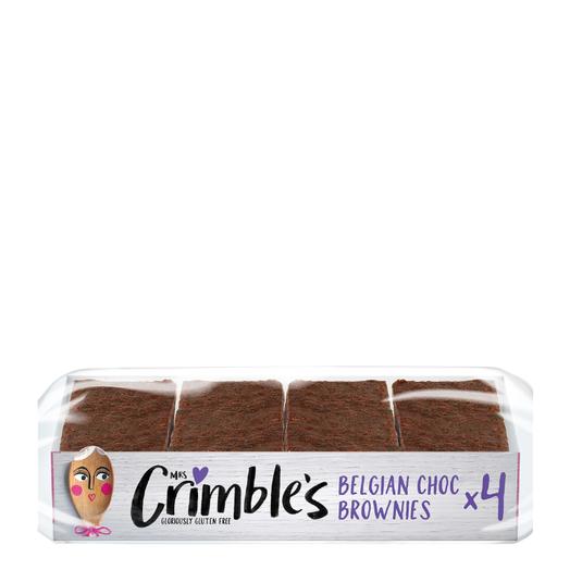 Brownies de chocolate Belga sin glúten