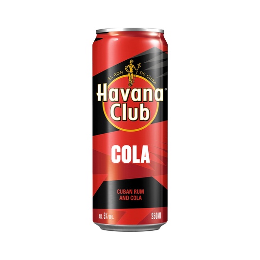 Combinado Listo Para Tomar Ron Con Cola