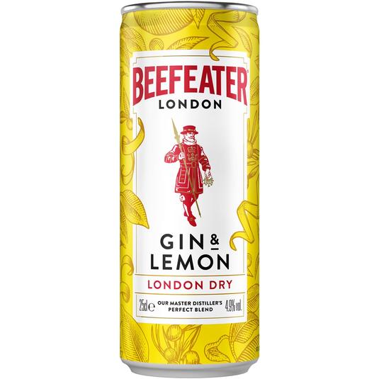 Ginebra con limón lata 25 cl