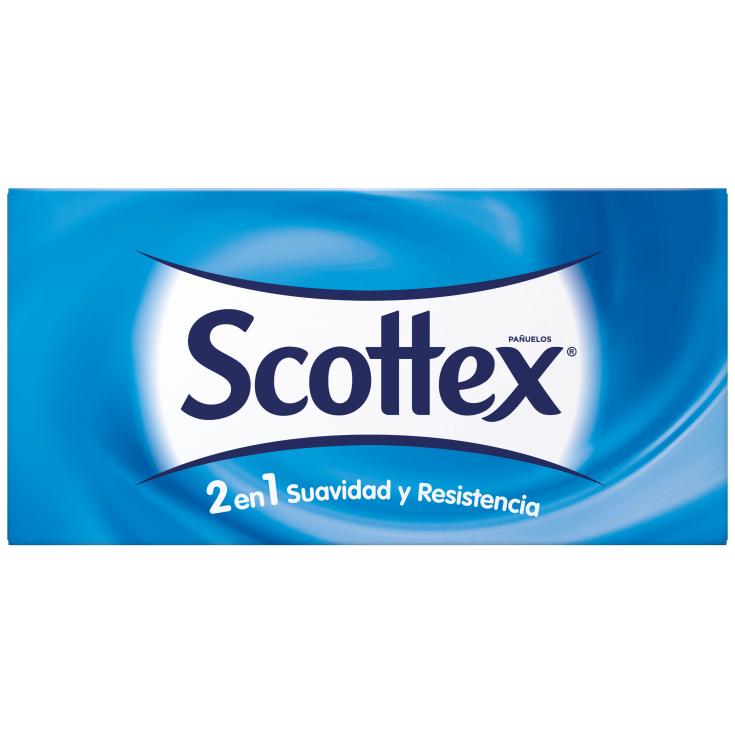 Caja pañuelos blancos regular 3 capas - Scottex - 70 uds