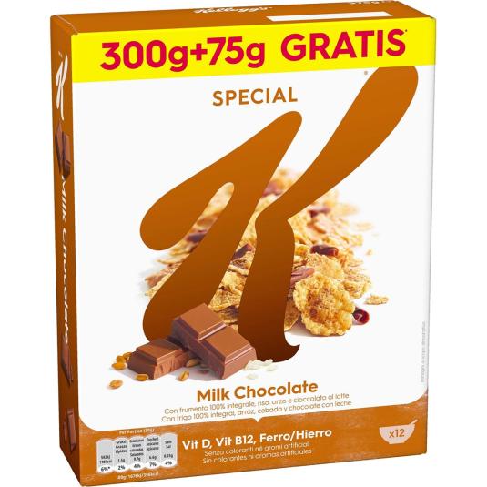 Cereales chocolate con leche 375g
