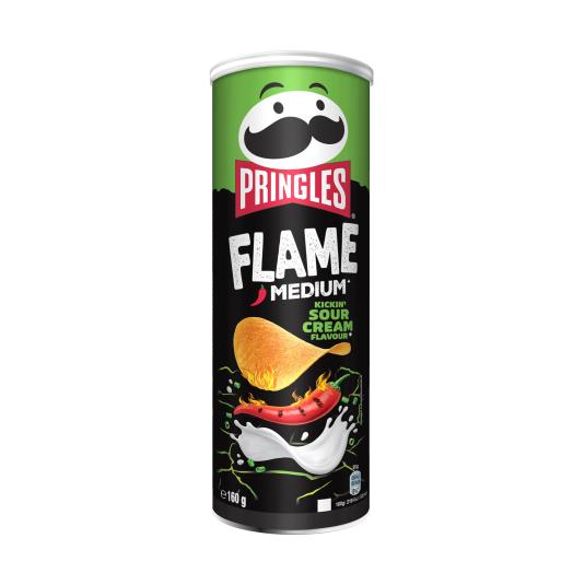 Patatas Fritas sour cream Flame - Pringles - 160g