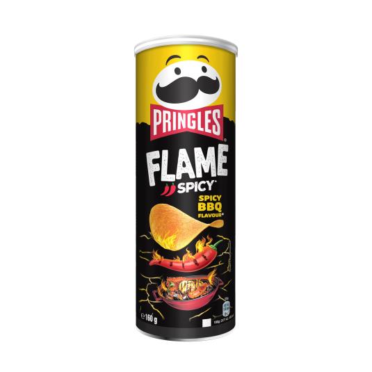 Patatas Fritas spicy BBQ Flame - Pringles - 160g