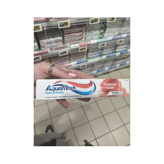 AQUAFRESH DENTÍFRICO 75 ML ANTICARIES