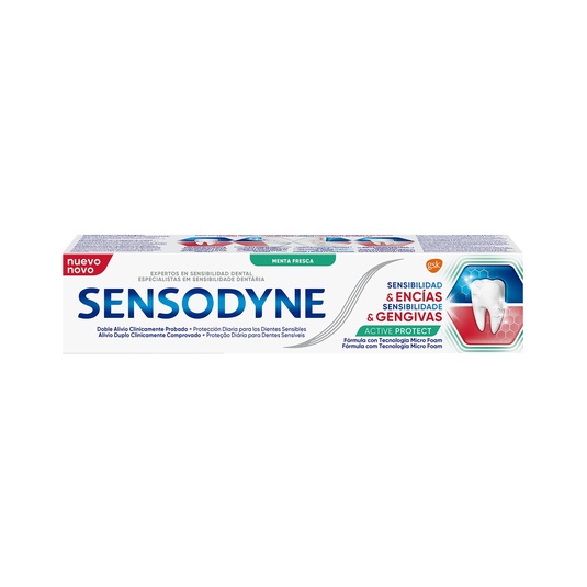Pasta de dientes Sensibilidad & Encías Active Protect 75ml