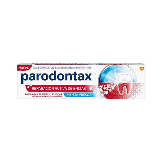 Pasta de dientes para reparación de encías sabor menta