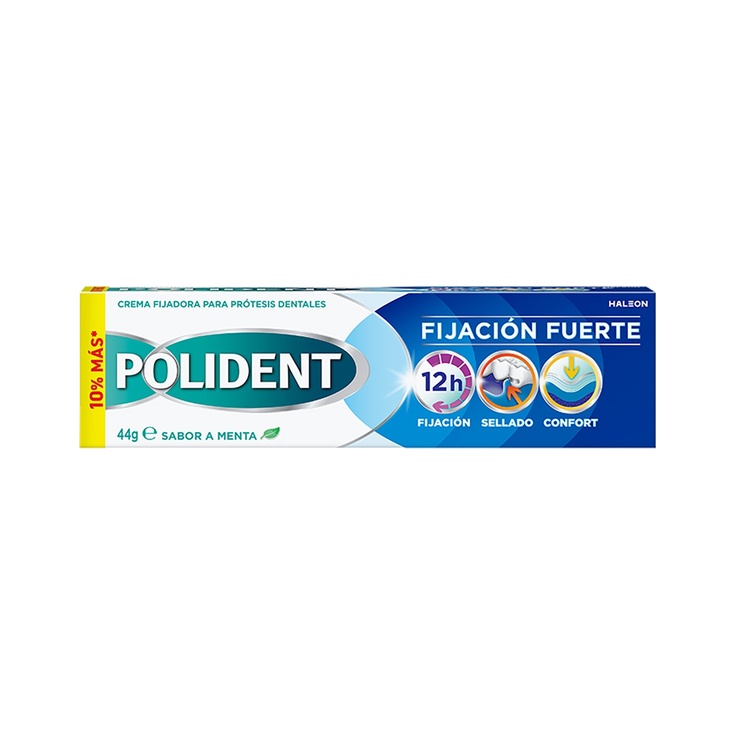 Crema fijadora para prótesis dentales Fijación Fuerte sabor 