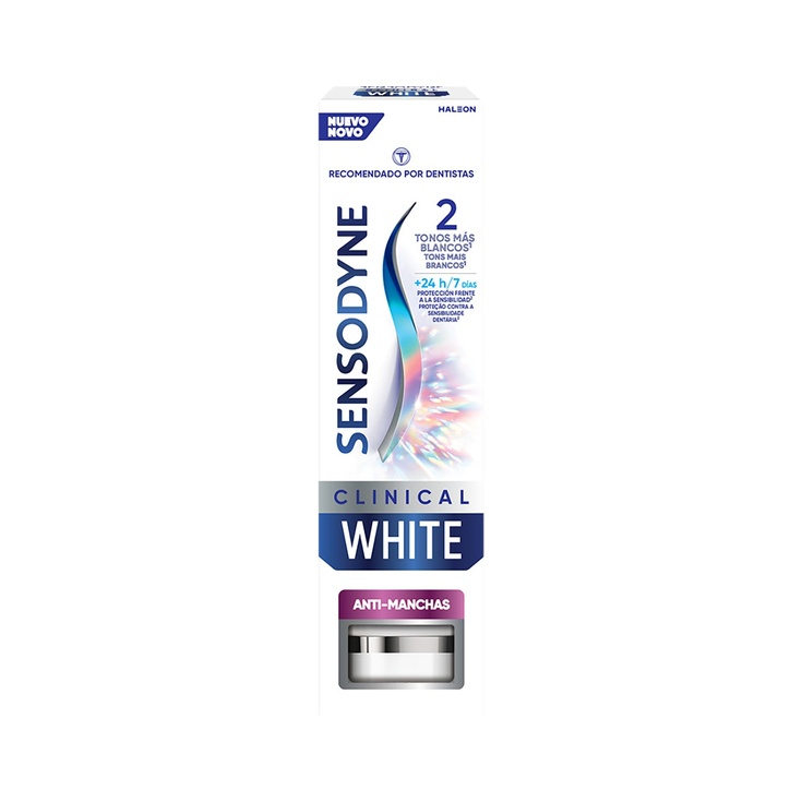 Pasta de dientes blanqueante Clinical White anti-mancha 75ml