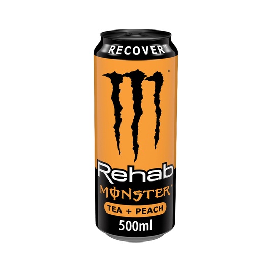 Rehab bebida energética de té + melocotón Recover lata 50 cl
