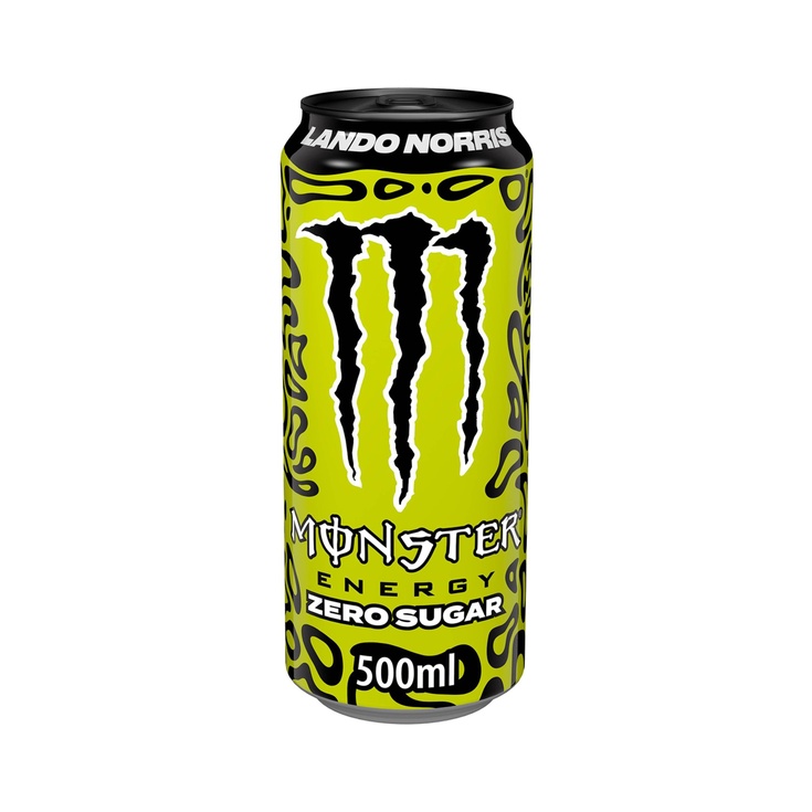 Bebida energética Lando Norris Zero con tarurina y ginseng