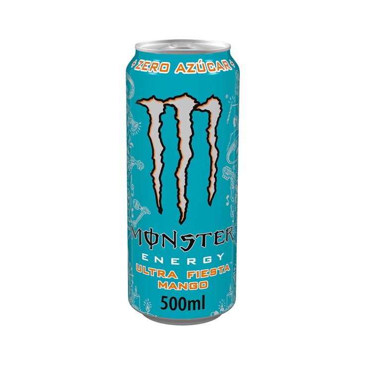 ULTRA FIESTA MANGO BEBIDA ENERGÉTICA SABOR MANGO CON TAURINA