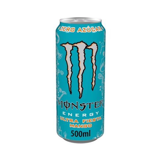 ULTRA FIESTA MANGO BEBIDA ENERGÉTICA SABOR MANGO CON TAURINA