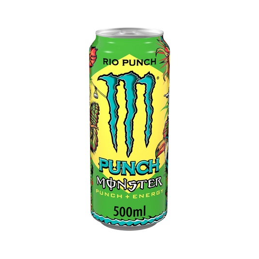RÍO PUNCH. BEBIDA ENERGÉTICA CON TAURINA Y GINSENG