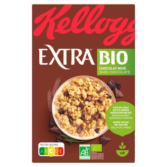 Cereales Extra Bio chocolate Negro Kellogg´s - 375g