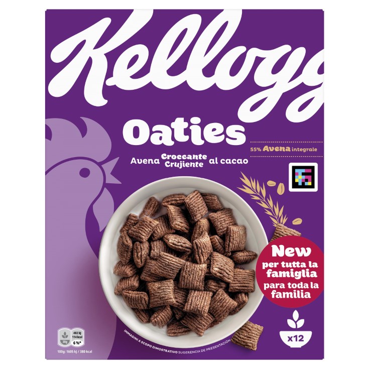 Cereales avena crujiente al cacao Oatis - 360g Cereales avena crujiente al cacao Oatis - 360g