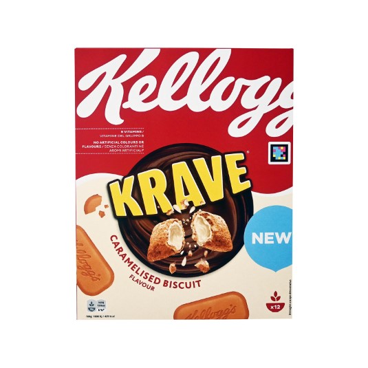 Cereales rellenos de galleta con caramelo - 375g