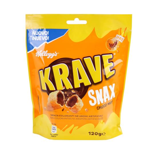 Cereales Krave Snax Choco Nut Kellogg´s - 120g