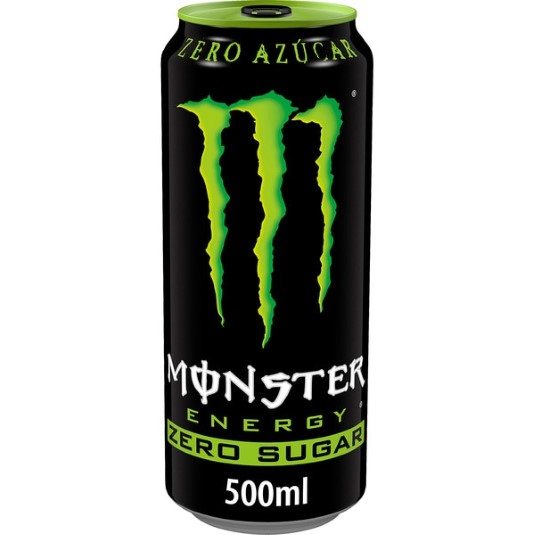 Bebida energética Monster Green zero azúcar