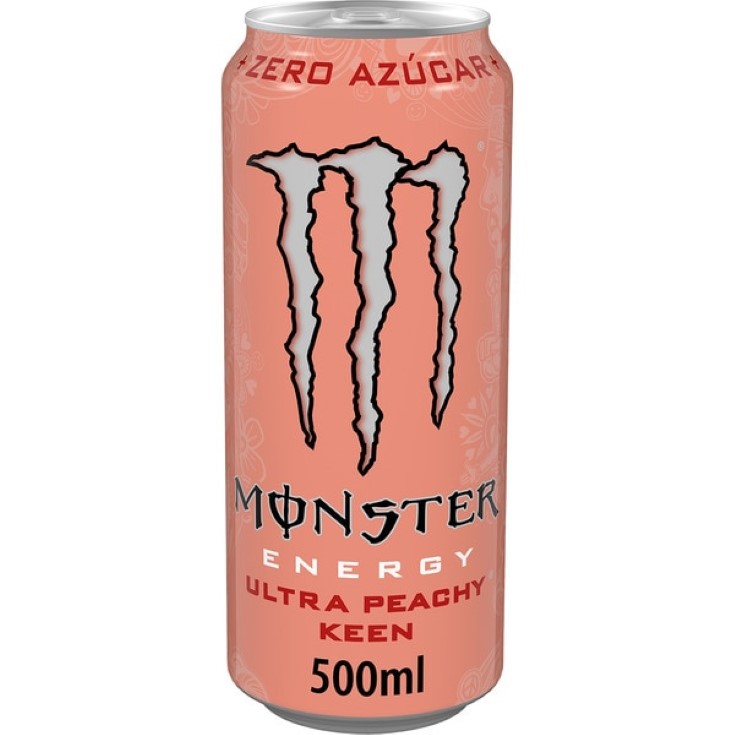 Bebida energética Monster Ultra Peachy Keen