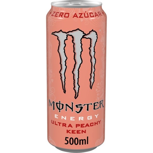 Bebida energética Monster Ultra Peachy Keen