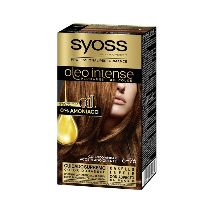 Oleo Intense coloración permanente 0% amoniaco 6-76 
