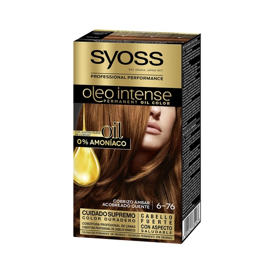 Oleo Intense coloración permanente 0% amoniaco 6-76 