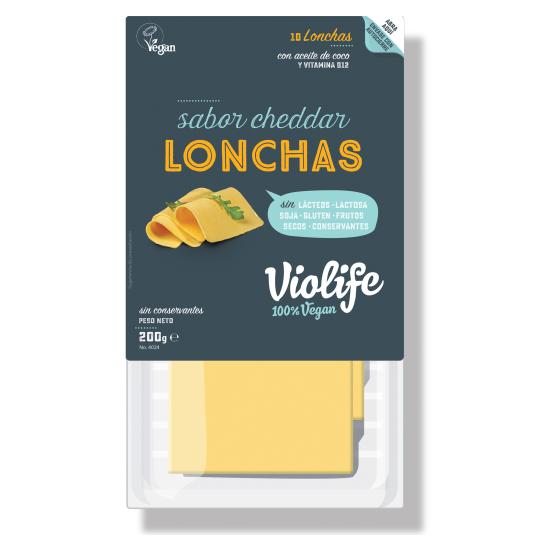 Queso Lonchas Cheddar Violife - 150g