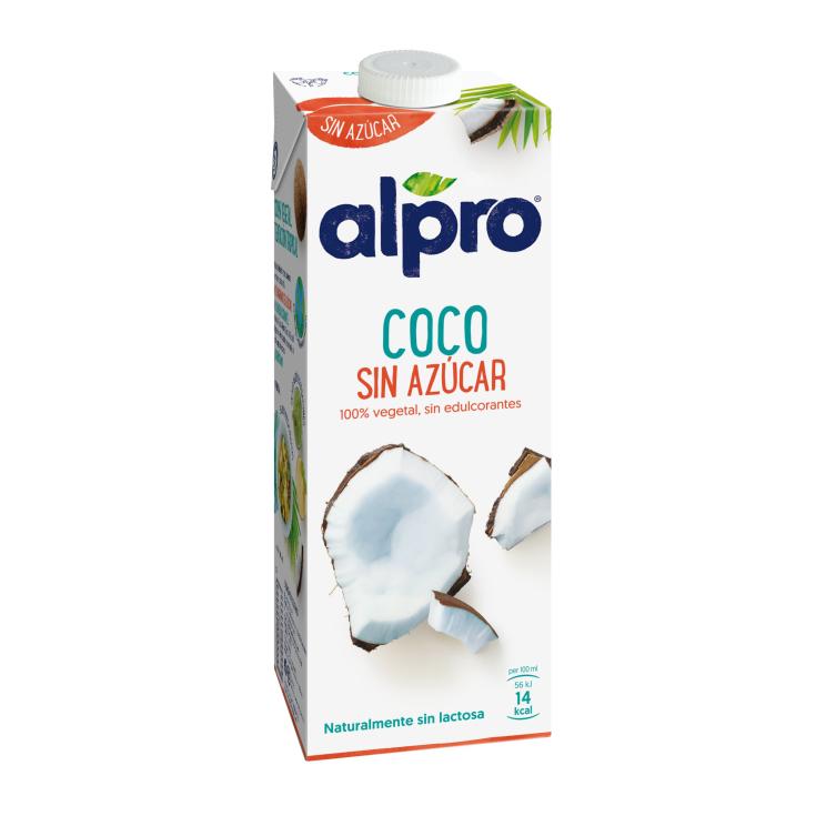 Bebida de coco sin azúcar Alpro - 1l