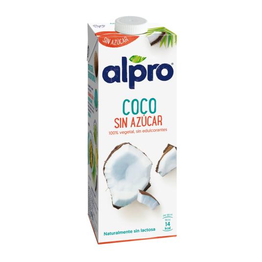 Bebida de coco sin azúcar Alpro - 1l