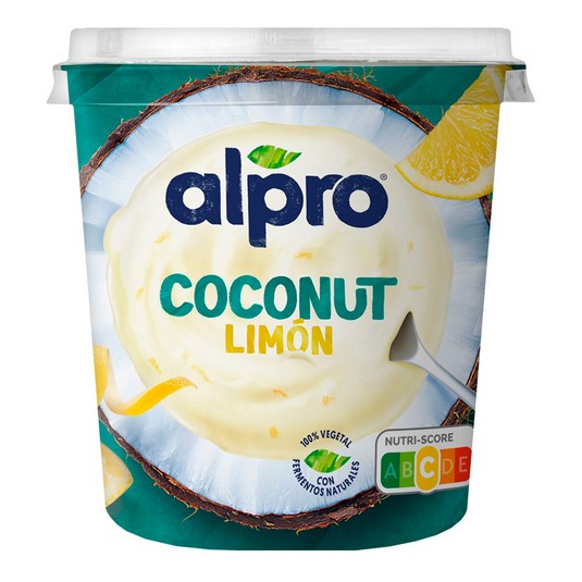 Yogur vegetal de coco y limón Alpro - 400g