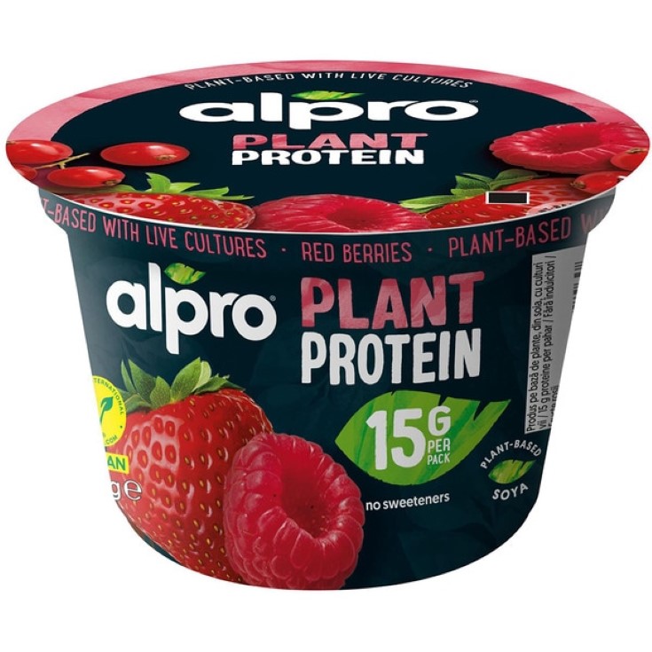 Proteína con soja y frutos rojos Alpro - 200g
