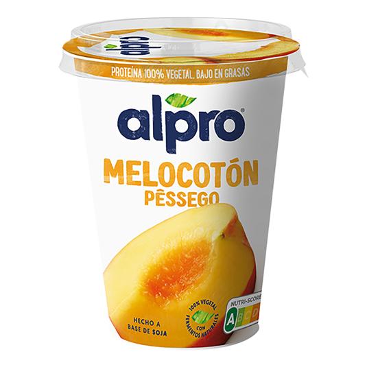 Yogur vegetal de melocotón Alpro - 400g