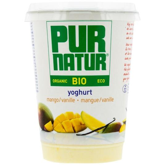 Yogur de Mango y Vainilla Pur Natur - 500g