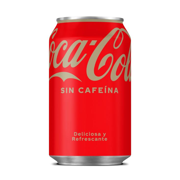 Refresco de cola sin cafeína - Coca-Cola - 33cl