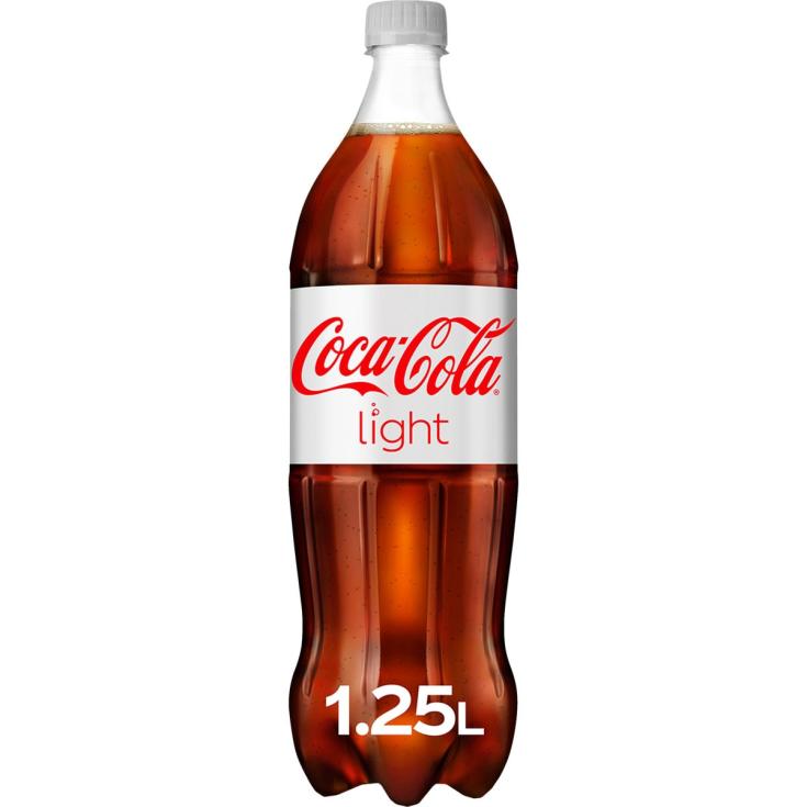 Refresco de cola light - Coca-Cola - 1,25l