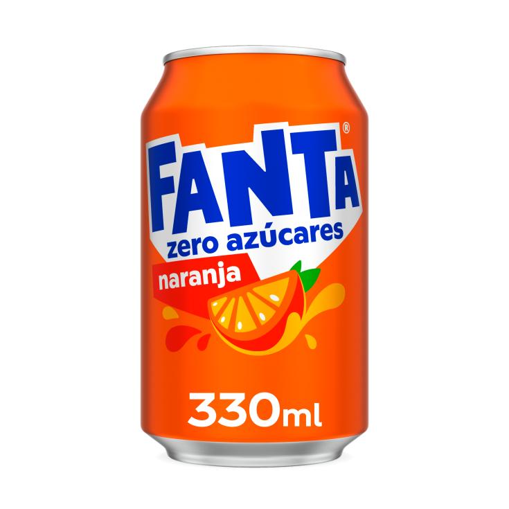 Refresco de Naranja Zero - Fanta - 33cl
