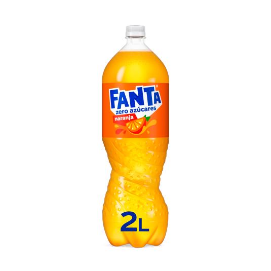Refresco de Naranja Zero - Fanta - 2l