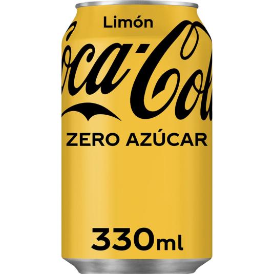 Refresco de cola Zero sabor Limón - Coca-Cola - 33cl