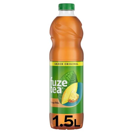 Bebida de té de mango y piña