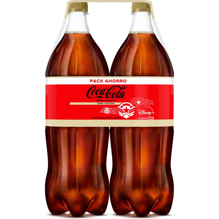 Refresco de Cola Zero Zero - Coca-Cola - 2x1.25l