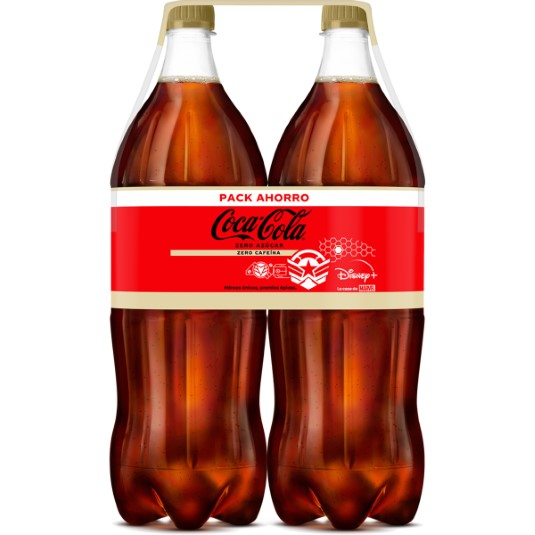 Refresco de Cola Zero Zero - Coca-Cola - 2x1.25l