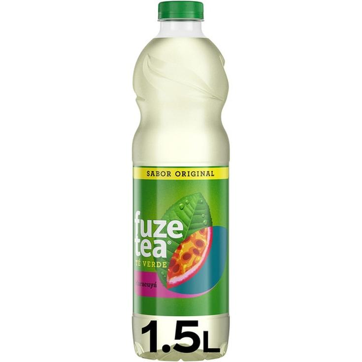 Refresco de té verde con maracuyá sabor original Refresco de té verde con maracuyá sabor original