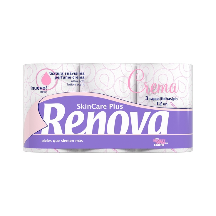 Papel Higiénico Skin Care Plus 3 Capas Perfumado