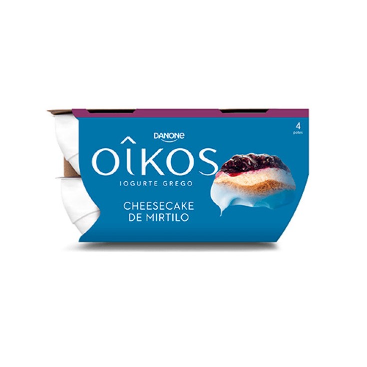 Yogur griego con tarta de arándanos - 4x110g