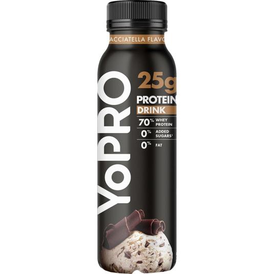Yogur con proteína líquido stracciatella 0% M.G Yopro - 300g