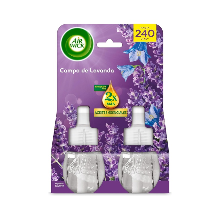  Recambios para Ambientador Eléctrico con aroma a Lavanda,