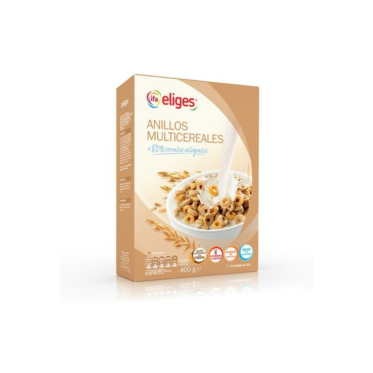 Anillos multicereales integrales 400g